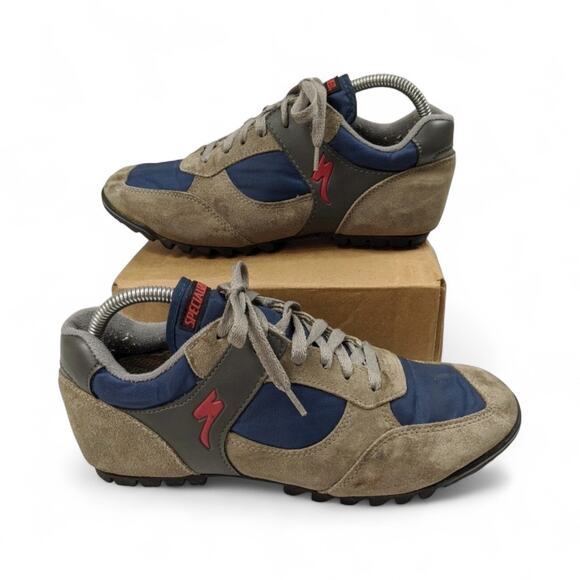 Vintage Unisex Specialized Ground Control Sport MTB Cycling Lace Up Shoes- Sz 42 - Picture 1 of 7